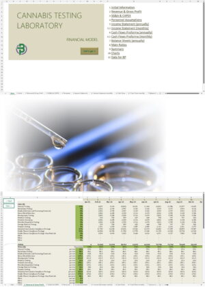 Cannabis Testing Financial Model