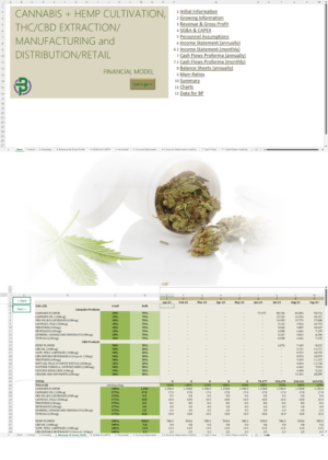 Cannabis and Hemp Vertically Integrated Financial Model