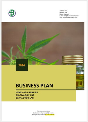 Hemp Cannabis Growing Processing Business Plan Template