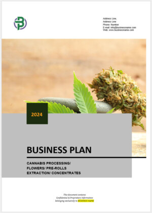 Cannabis Flowers Pre-rolls Concentrates Business Plan