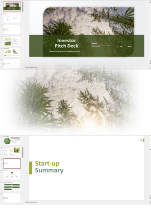 Hemp Cultivation Investor Pitch Deck Template