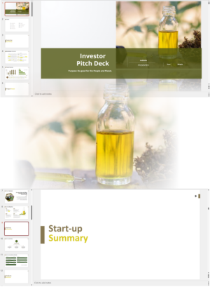 CBD Extraction Investor Pitch Deck Template