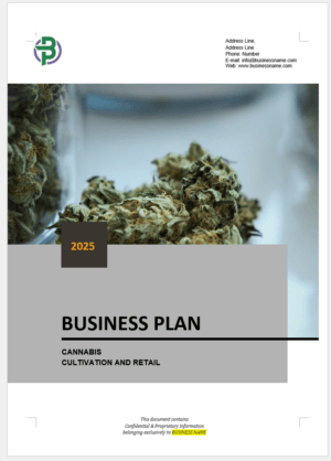 Cannabis Cultivation and Retail Business Plan Template