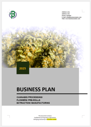 Cannabis Flowers Pre-rolls Concentrates Edibles Business Plan
