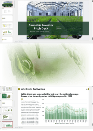 Cannabis Cultivation Investor Pitch Deck Template