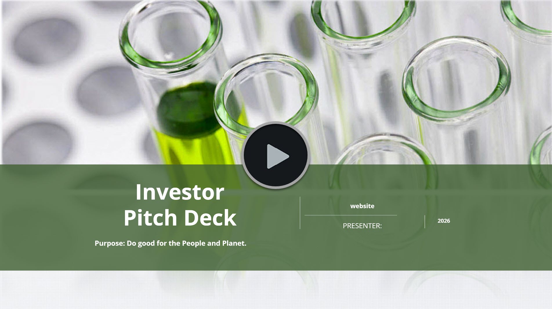 Hemp Testing Laboratory Investor Pitch Deck
