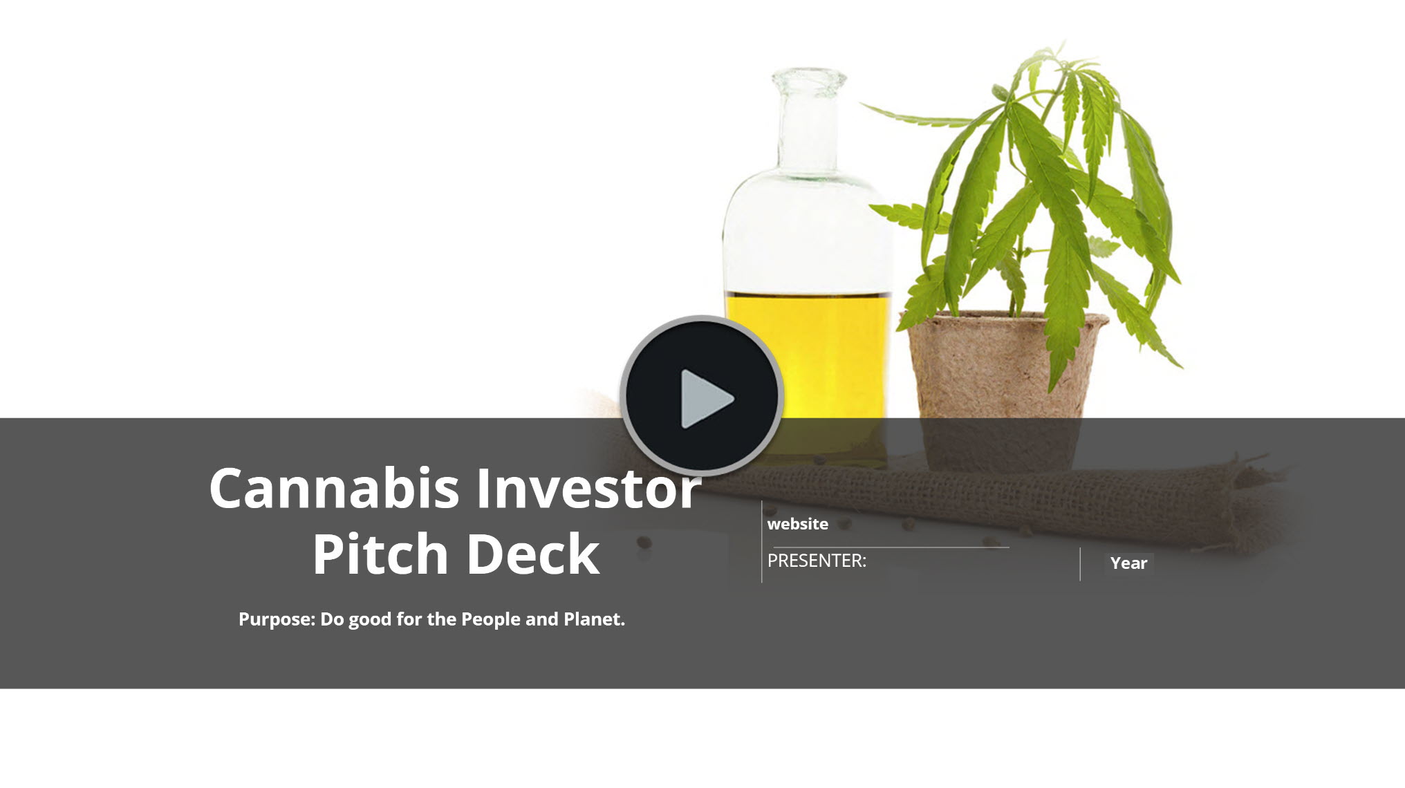 Australia Cannabis Business Plan Sample