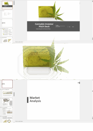 Cannabis Extraction Manufacturing Wholesale and Retail Investor Pitch Deck