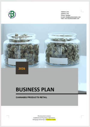 Cannabis Dispensary Business Plan Template