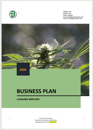 Cannabis Services Business Plan Template