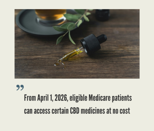 CBD in Medicare Pilot Program